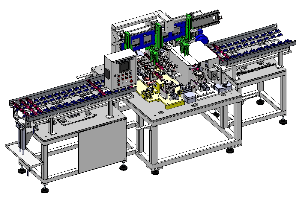 凸輪軸去毛刺設備